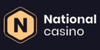 national casino logo table