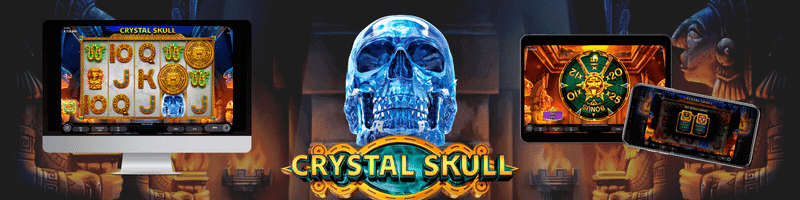 crystal skull slot user interface banner