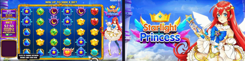 starlight princess slot banner