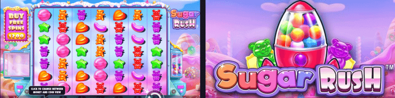 sugar rush slot banner