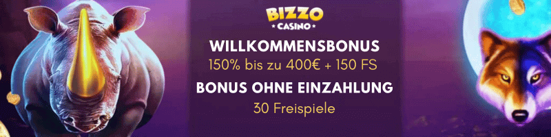 Bizzo Casino lobby