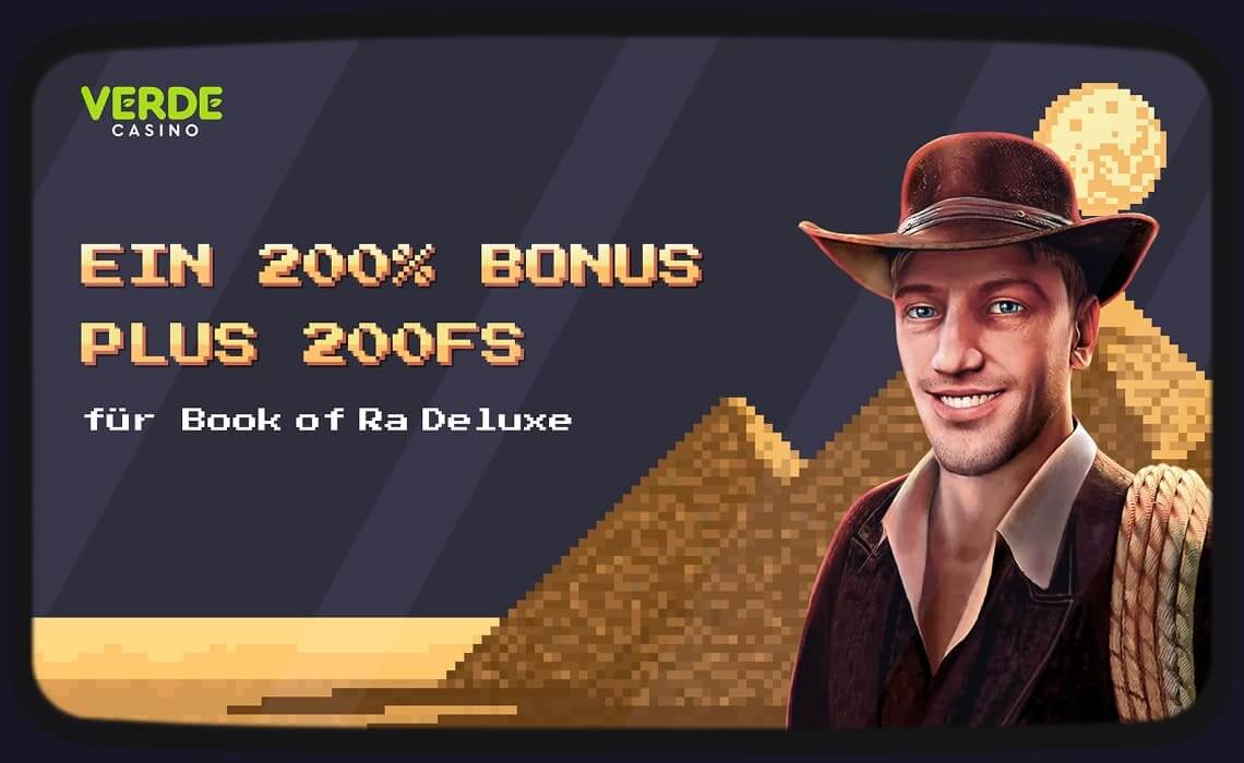 Verde Casino Bonus für Book of Ra Deluxe