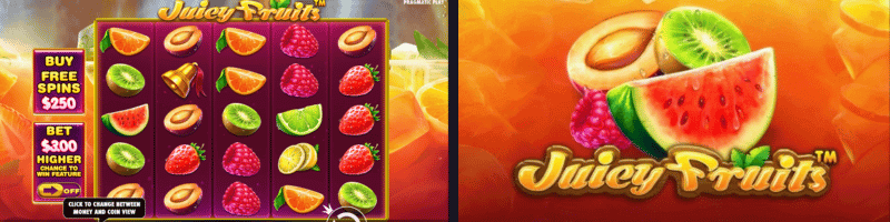 juicy fruits slot banner
